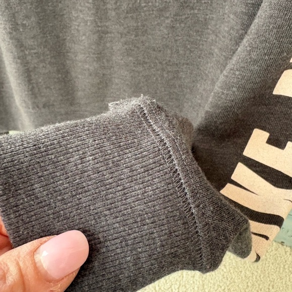 “Take Me To Happy Hour” Gray Knit Top by Junk Food Los Angeles - Picture 5 of 15